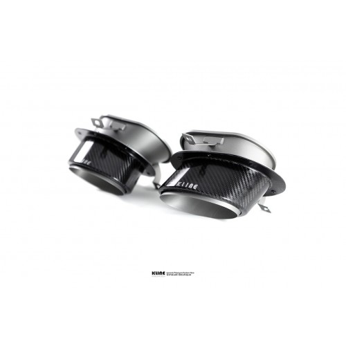 Carbon απολήξεις εξατμίσεως Kline Innovation για Porsche Carrera 992